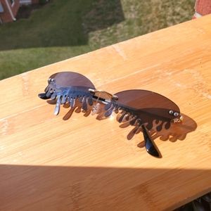 Slime detail sunglasses